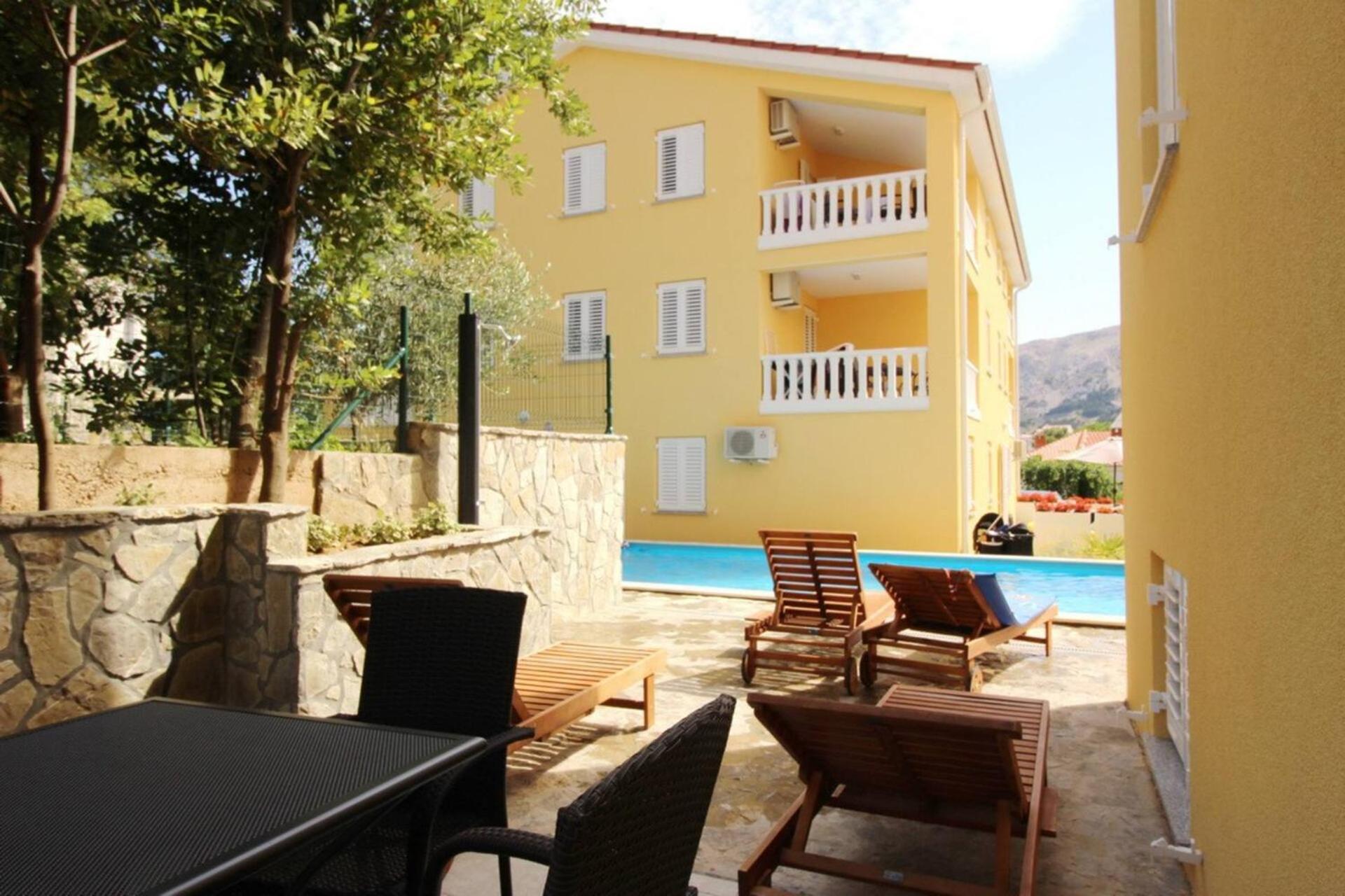 House Gorica 2 - Underground Level Apartments Baška Dış mekan fotoğraf