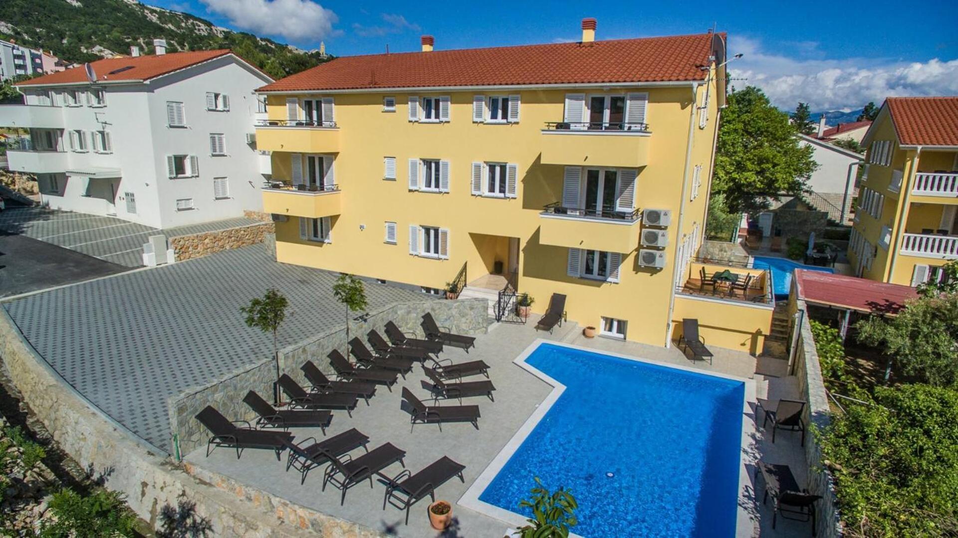 House Gorica 2 - Underground Level Apartments Baška Dış mekan fotoğraf